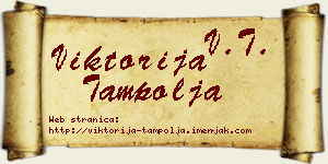 Viktorija Tampolja vizit kartica